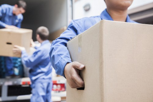 Office removals team planning a commercial move in Hounslow