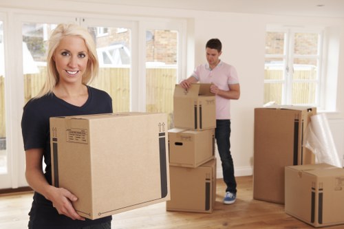 Professional packing for a local flat or house move
