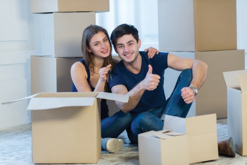 Completed move with professional safety-focused movers