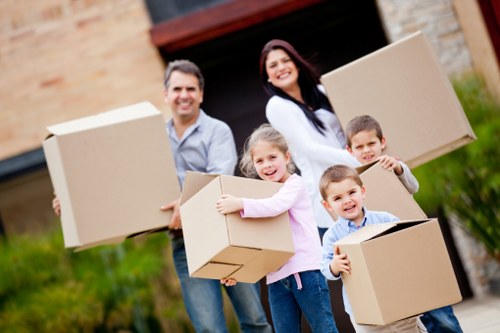 Careful transport of household belongings from a Hounslow flat