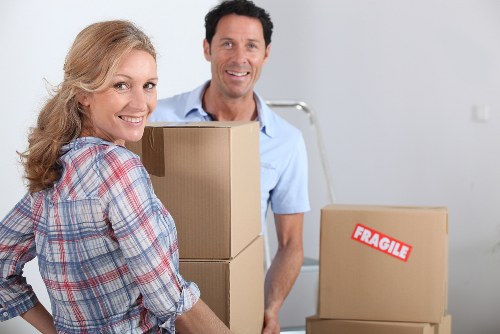 Preparing desks, files, and equipment before an office move